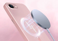 Чехол для iPhone 16E, ColorMag, для MagSafe, розовый + закаленное стекло 9H