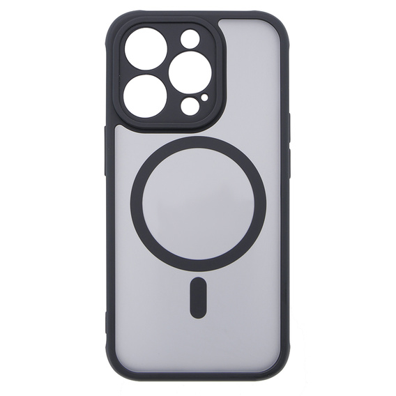 Чехол MagSafe для iPhone 15 Pro, Hybrid Matte Lens Pro, черный