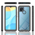 Чехол для Oppo A15 / A15S, Shockproof, с пленкой, синий