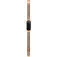 Браслет  MilaneseBand для Xiaomi Mi Band 3 / Band 4 - Rose Gold