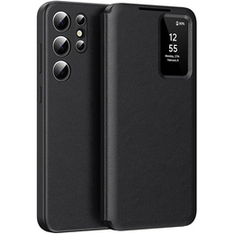 Флип-кейс для Samsung Galaxy S24 Ultra, Smart View Wallet, чёрный