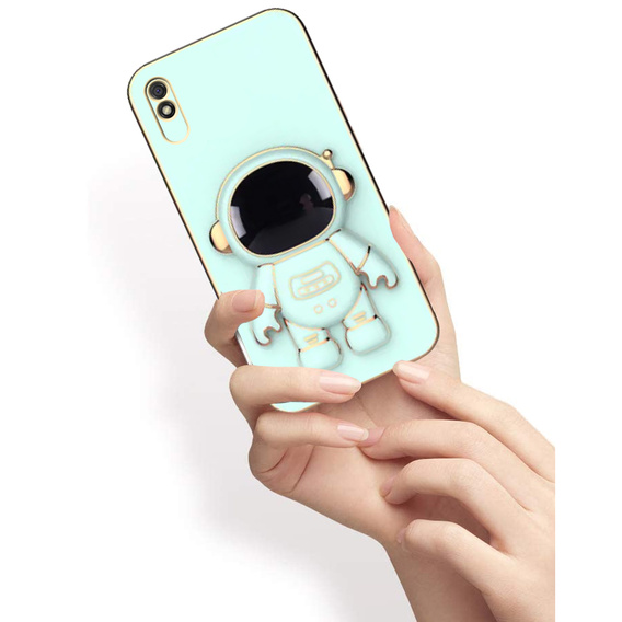 Чoхол до Xiaomi Redmi 9A, Astronaut, м'ятний 