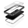Чехол для iPhone 13 Pro Max, Shockproof, с пленкой, синий