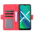 Откидной чехол для Realme C31, Card Slot, красный