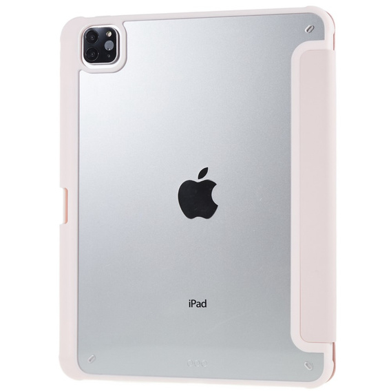 Чехол для iPad Pro 12.9" 2022/2021/2020 (6/5/4 gen.), Smartcase Hybrid, с местом для стилуса, розовый