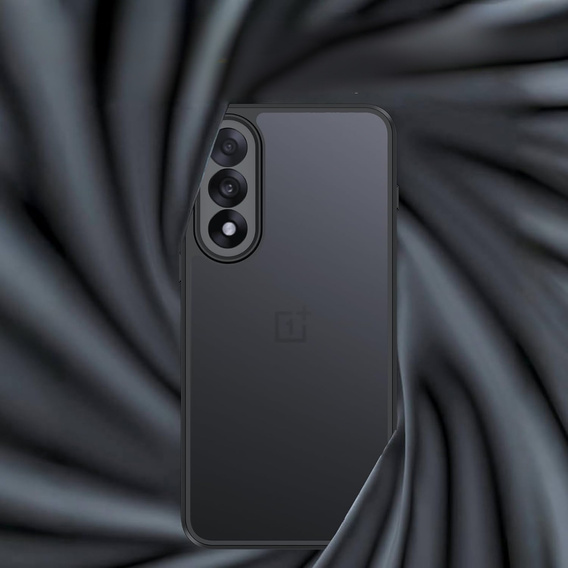 Чoхол до OnePlus Nord 5, Fusion Hybrid, прозорий / чорний