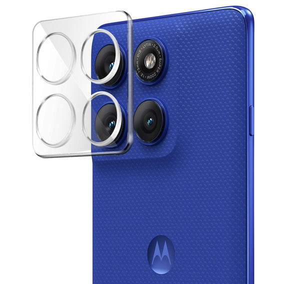 Закаленное стекло камеры для Motorola Edge 60 Pro, прозрачный