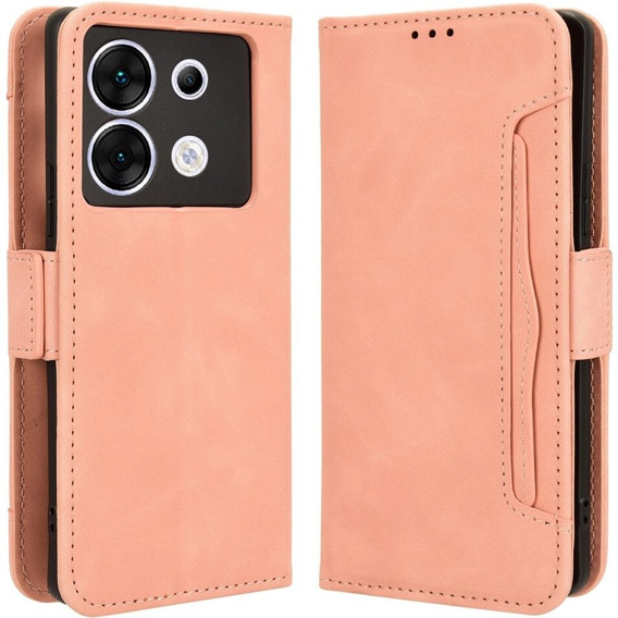 Откидной чехол для Infinix Zero 30 5G, Card Slot, розовый