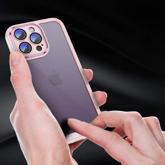 Чохол для iPhone 15 Pro Max, ERBORD Impact Guard, рожевий