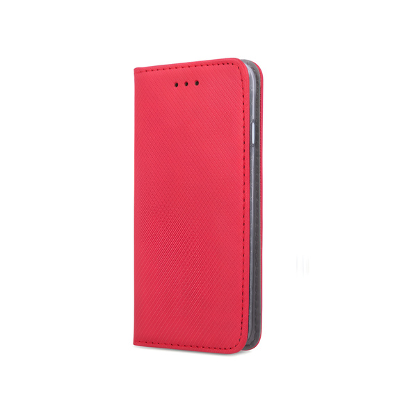 Чохол для Oppo Reno 11F 5G, Smart Magnet, червоний + скло 9H