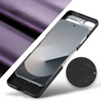 Чехол для Samsung Galaxy Z Flip7 FE / Z Flip6, CASEME Litchi Leather, фиолетовый