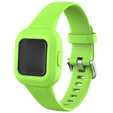 Силиконовый ремешок для Garmin Vivofit jr 3 - зелёная