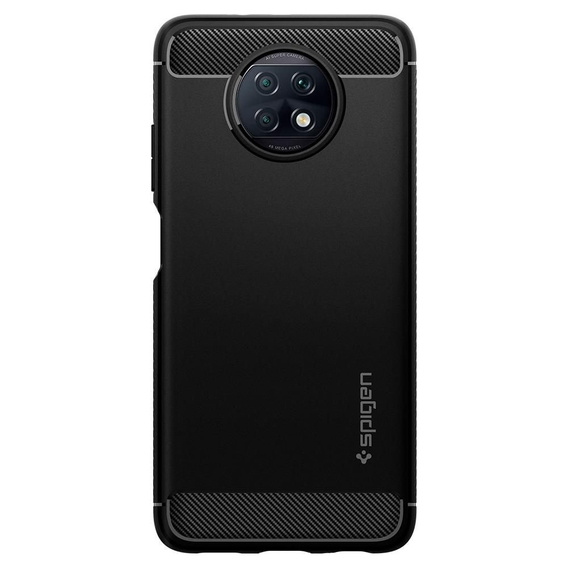 Чехол Spigen до Xiaomi Redmi Note 9T 5G, Rugged Armor, чёрный