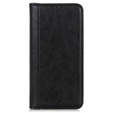 Чехол до Google Pixel 8 Pro, Wallet Litchi Leather, чёрный