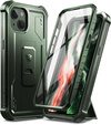 Броньований чохол для iPhone 13 / 14, Dexnor Full Body, зелений