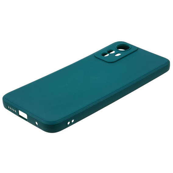 Чехол до Xiaomi Redmi Note 12S, Silicone Lite, зелёный