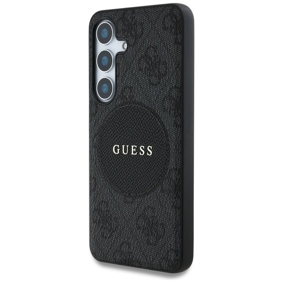 Чохол GUESS 4G Circle Classic Logo MagSafe для Samsung Galaxy S25