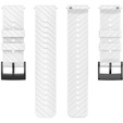Силиконовый ремешок для zegarka Suunto 9 24 mm - White