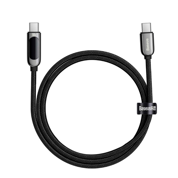 BASEUS Kaбель USB PD100W/QC3.0 Type-C 200cm - Grey/Black