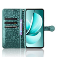 Чохол-фліп для Realme C71, Wallet Rhombus, зелений