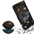 Откидной чехол для Infinix Hot 40i, Wallet, Rose чёрный