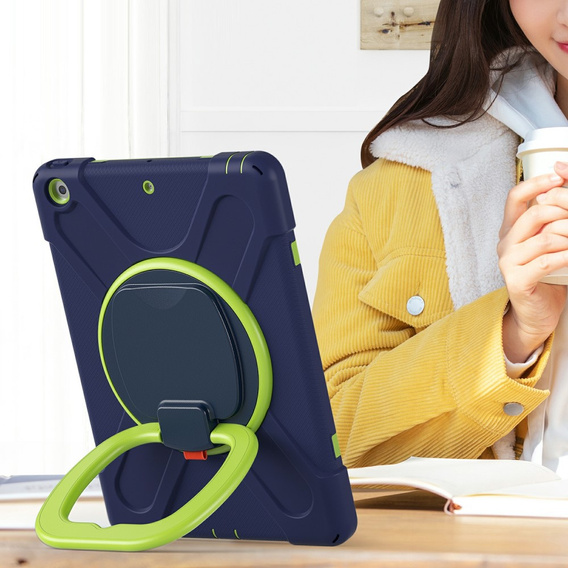 Детский чехол X-Armor для iPad 7/8/9 10.2 2021 / 2020 / 2019, Blue/Green