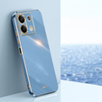 Чехол для Xiaomi Redmi Note 13 5G, Glamour CamShield, синий