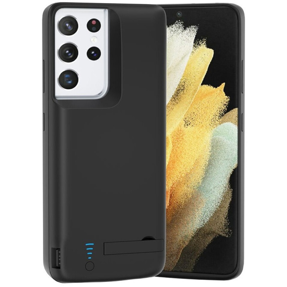 Чохол з батареєю 4800mAh до Samsung Galaxy S23 Ultra, Black