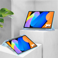 Чохол для Lenovo Idea Tab 11" 2025 TB336FU TB336ZU, з прозорою спинкою та тримачем для стилуса, синій
