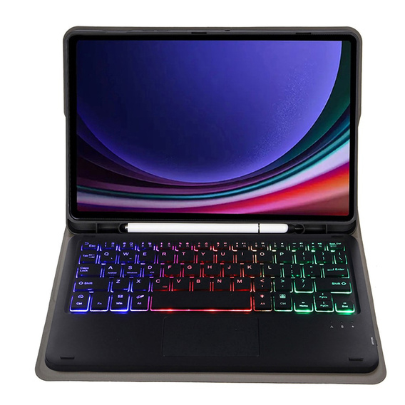 Чохол + клавіатура Samsung Galaxy Tab A9+, with touchpad, чорний