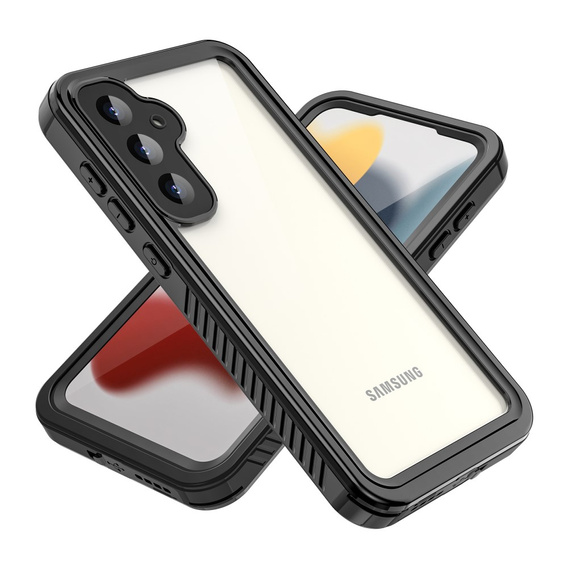 Водонепроницаемый чехол IP68 для Samsung Galaxy S23 FE, Redpepper, чёрный
