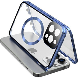 Магнітний чохол Dual Glass MagSafe для iPhone 15 Pro, м'яти