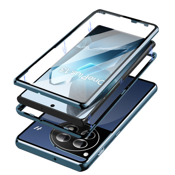 Чохол для OnePlus 13, Magnetic Dual Glass, м'яти