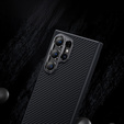 Кевларовий чохол BENKS для Samsung Galaxy S24 Ultra, для MagSafe, Carbon Fiber, чорний