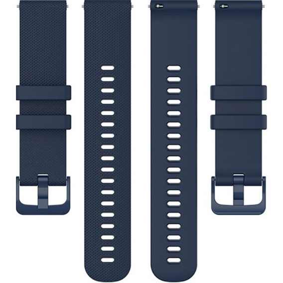 Силиконовый ремешок до Huawei Watch GT Runner / GT 3 46mm, Dark Blue