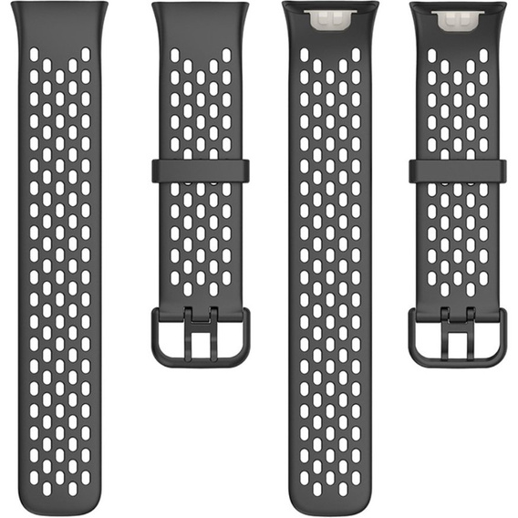 Силиконовый ремешок для Xiaomi Mi Band 7 Pro, Black