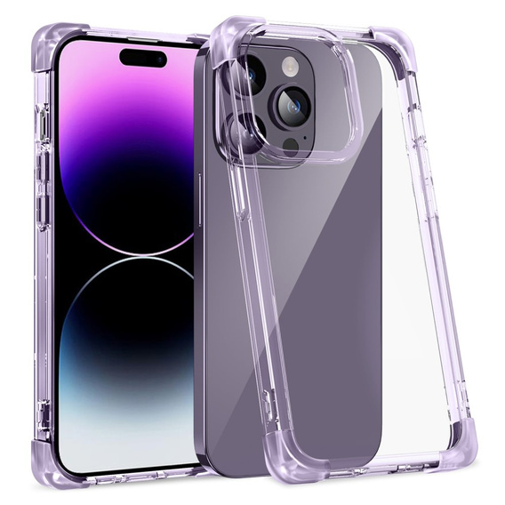 Чохол для iPhone 14 Pro Max, ERBORD CornerShield, фіолетовий