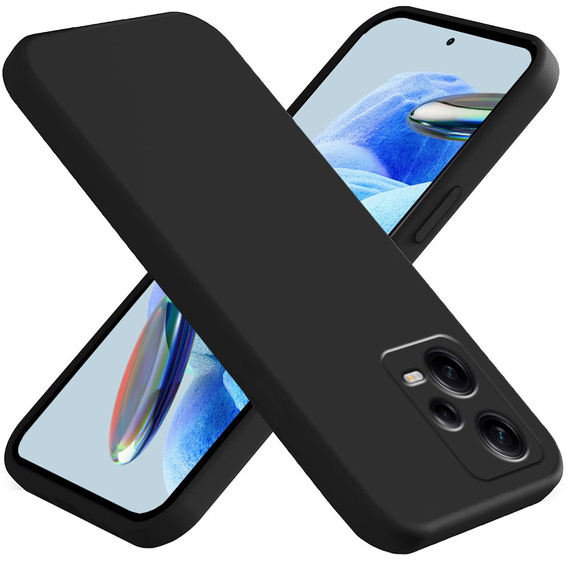 Чoхол до Xiaomi Redmi Note 12 Pro+ 5G, Silicone Lite, чорний