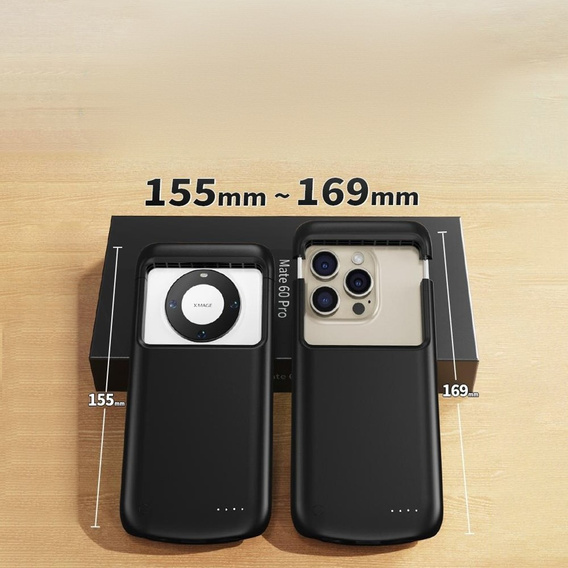 Універсальний чохол з акумулятором 10000mAh Type-C - чорний