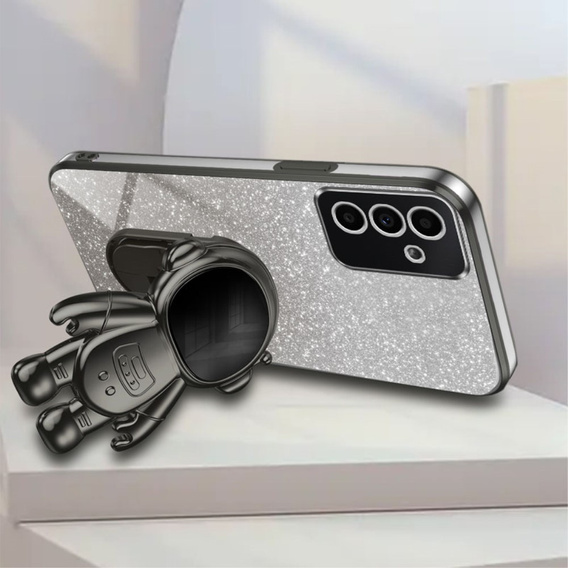 Чохол для Samsung Galaxy A15 4G / 5G, Glitter Astronaut, чорний