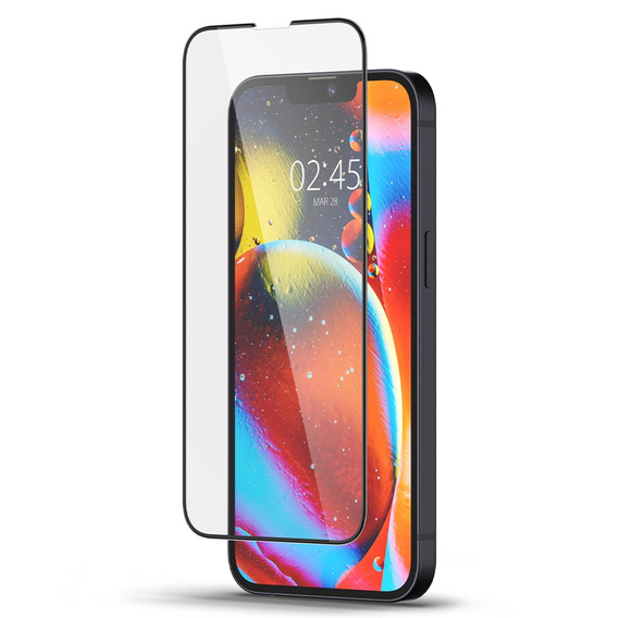 Стекло Spigen Glass TR Slim FC iPhone 13 Pro Max / 14 Plus, Black