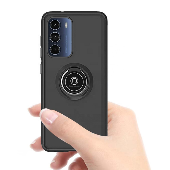 Чохол для Motorola Moto G200 5G, Frosted Ring, м'яти