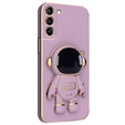 Чoхол до Samsung Galaxy S23 Plus, Astronaut, фіолетовий