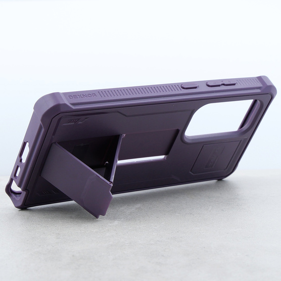 Броньований чохол для Samsung Galaxy S23 Ultra, Dexnor Full Body (Two Frames), фіолетовий