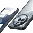 Чoхол до Nothing Phone 3A Pro, Fusion Hybrid, прозорий / чорний