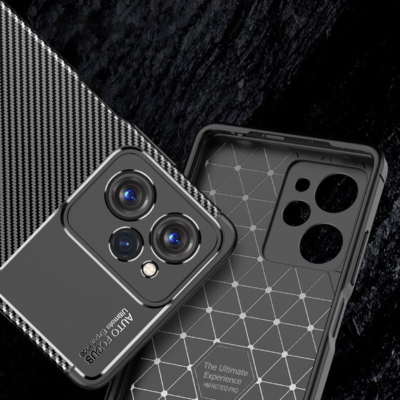Чoхол до Xiaomi Poco X5 Pro 5G, Carbon Gel, чорний