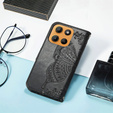 Чохол-книжка для Motorola Moto G15 / Motorola Moto G15 Power, Butterfly, чорний