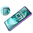 Чохол для Realme C71, Gradient Dropproof, Фіолетовий / синій
