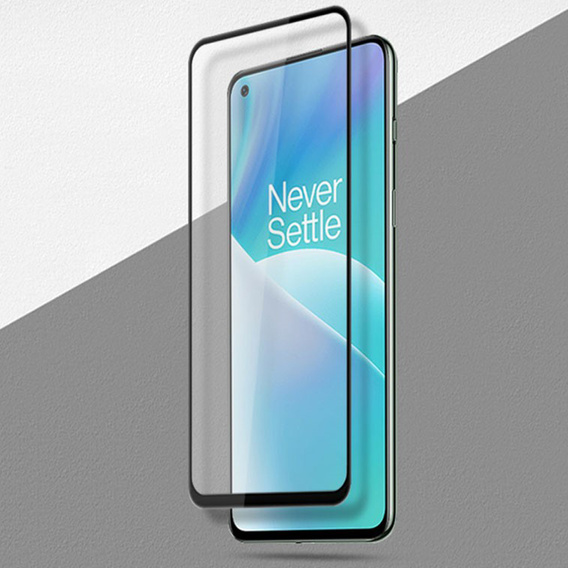 Загартоване скло Mocolo Full Glue для OnePlus Nord 2T 5G, чорна рамка
