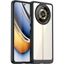 Чoхол до Realme 11 Pro 5G / 11 Pro+ 5G, Fusion Hybrid, прозорий / чорний